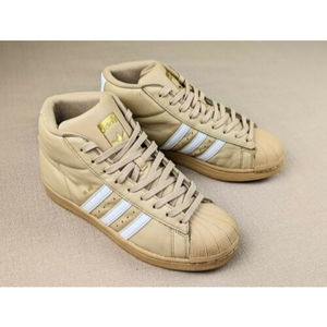 Adidas PCI 789002 Pro Model Men's Youth 6 Women's 7 Hightop Basketball Shoes Tan